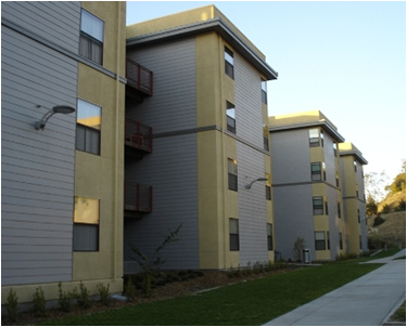 Pioneer Heights student housing at Cal State East Bay